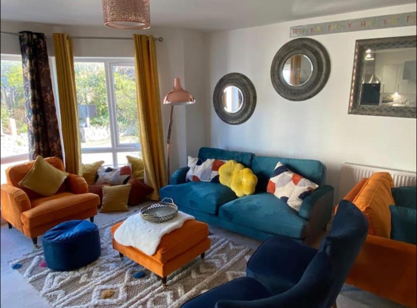 Luxury Modern 1Bed Sea View Apartment Rhôs-on-Sea Exteriér fotografie
